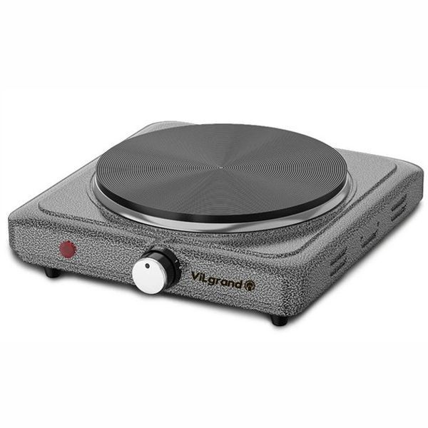 Электроплита Vilgrand VHP181F GRAY 1500Вт 00015339 фото