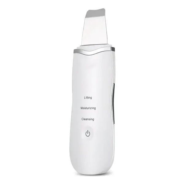 Ультразвуковой скраббер портативный для чистки лица Face Cleaner 8816 / Очиститель поров / Скрабер лифтинг 00024431 фото