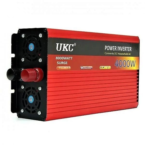 Перетворювач напруги Power Inverter 4000W з 12V на 220 00017989 фото