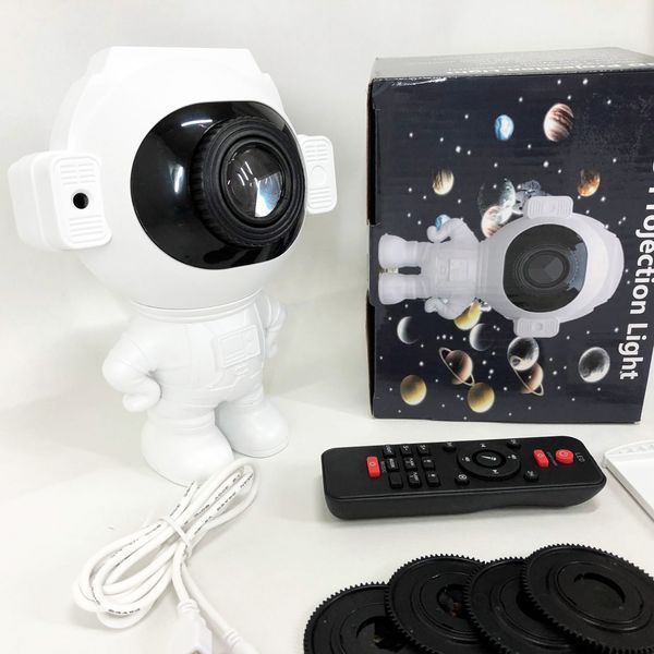 Зірковий 3D проектор Astronaut, Лазерний проектор зоряного неба Космос Проектор зоряного неба в кімнату 00023039 фото