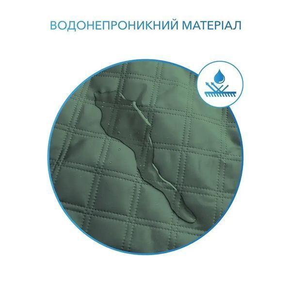 Зимний спальный мешок с подогревом USB 215*65, теплый спальник ковдра с подогревом до -30 зеленый 00014203 фото