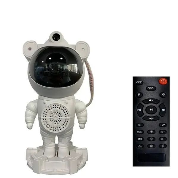 Ночник проектор зоряного неба Астронавт із Bluetooth колонкою Sky Star Astronaut Bambi ZZ-202 00022155 фото