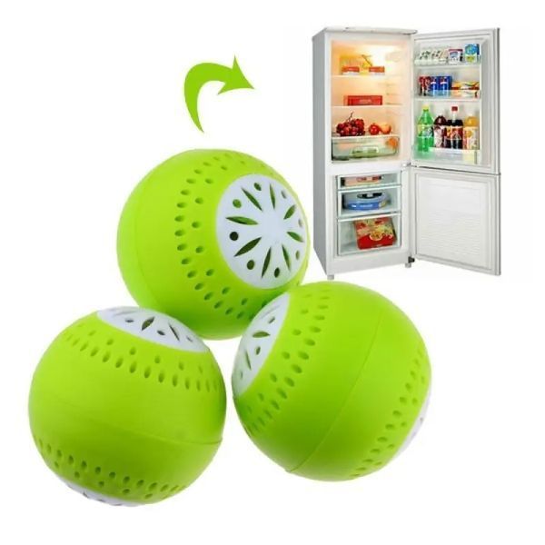 Кульки у холодильник 3 шт для видалення запаху Fridge Balls 00013780 фото