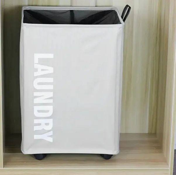 Тканевая корзина для белья с ручками ROLLING BAG AND243, ящик для белья 00013217 фото