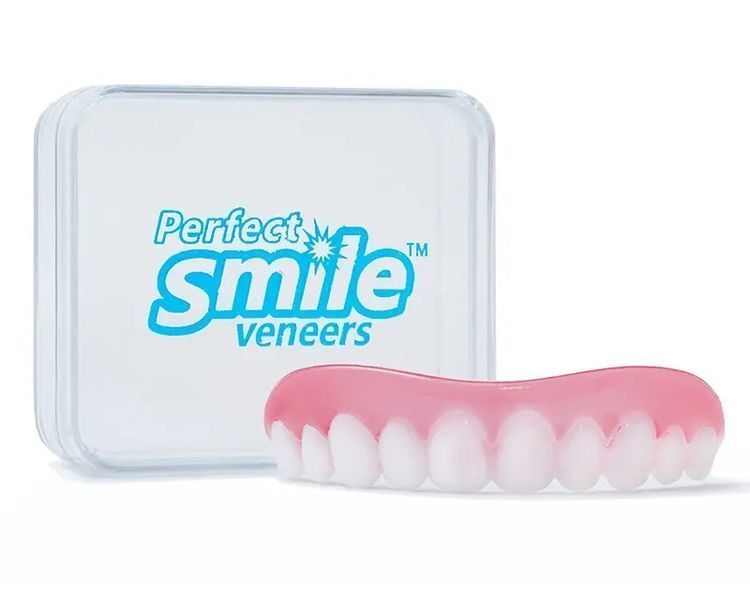 Знімні вініри Perfect Smile Veneers, вініри для зубів, накладні зуби, накладки для зубів 00014584 фото