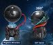 Проектор зоряного неба, лазерний нічник на пульту BLACK Astro Star Mini - Космонавт (Світильник LED нічник) 00022512 фото 3