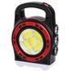 Мультифункціональний кемпінговий ліхтар Hurry-bolt HB-6678C 20W із сонячною панеллю та фукцією павербанку 00023126 фото 4