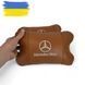Комплект 2шт для підголівника Mercedes-Benz, виготовлених з натуральної коричневої шкіри. Комфорт в авто 00016734 фото 18