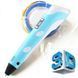 3D ручка з LCD дисплеєм та набором еко пластику для 3Д малювання 3D Pen Blue 00016123 фото 3