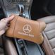 Комплект 2шт для підголівника Mercedes-Benz, виготовлених з натуральної коричневої шкіри. Комфорт в авто 00016734 фото 13