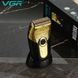 Профессиональная электробритва VGR V-383 Finale Shaver с подставкой, машинка мужская для бритья 00015313 фото 5