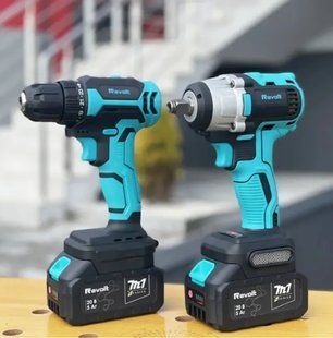 Набор аккумуляторного инструмента в кейсе SET 252 Гайковерт TW 20/350 и Шуруповерт CD 20/50 00022593 фото
