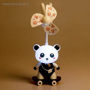 Лампа настільна LED 220В "Панда на скейті" 30х22х17 см 00022513 фото