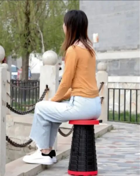 Складной стул Telescopic stool раскладной телескопический стул 00012804 фото