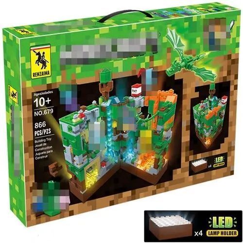 Конструктор Лего Minecraft Битва в джунглях, 866 деталей, 679, для дітей 00024595 фото