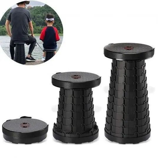 Складной стул Telescopic stool раскладной телескопический стул 00012804 фото
