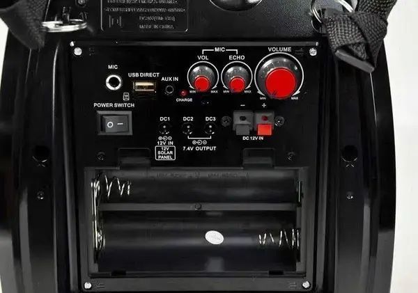 Колонка Golon RX 810 с микрофоном - портативная Bluetooth колонка с радио и светомузыкой 00018039 фото