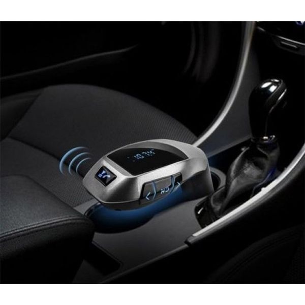Автомобільний FM трансмітер модулятор FM FM трансмітер модулятор авто MP3 Bluetooth H20+BT 00017025 фото