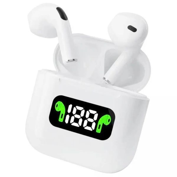 Стерео гарнітура TWS i58 APRO3 LCD Sensor Bluetooth 5.0 Білий 00023897 фото