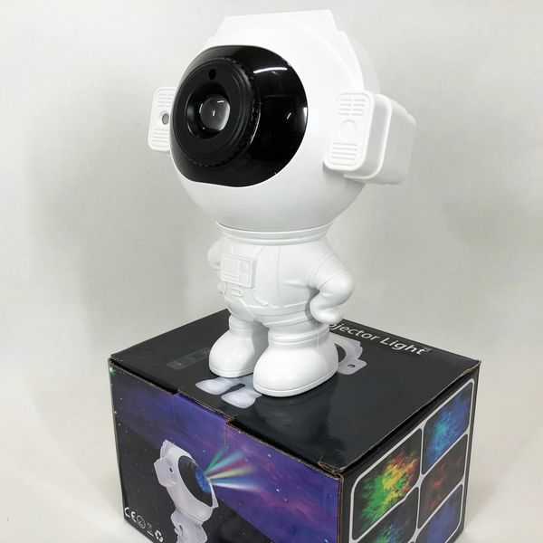 Звездный 3D проектор Astronaut, Лазерный ночник-проектор астронавт LED, Мини лазерный проектор небо 00022970 фото