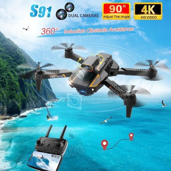 Квадрокоптер S91 с двойной камерой, FPV, Wi-Fi 00016408 фото