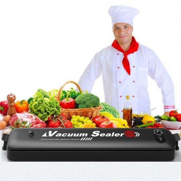 Вакуумний пакувальник VACUUM SEALER LP-11 (S+) нова модель дві кнопки. Колір: білий 00020309 фото