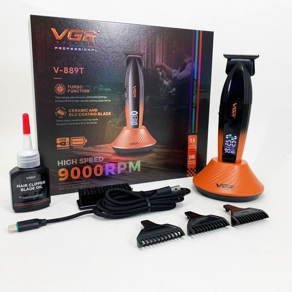 Машинка для стрижки VGR V-889T 9000RPM 00015375 фото