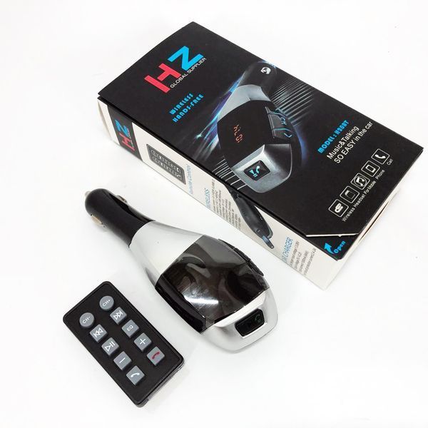 Автомобільний FM трансмітер модулятор FM FM трансмітер модулятор авто MP3 Bluetooth H20+BT 00017025 фото