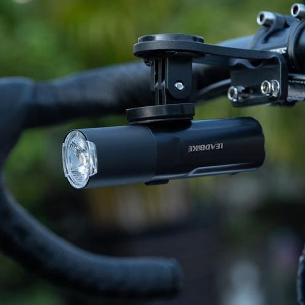 Велофара потужна leadbike m02-osram 400lm, фара led для велосипеда, фара велосипедна передня 00016793 фото