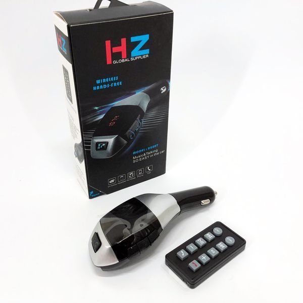 Автомобільний FM трансмітер модулятор FM FM трансмітер модулятор авто MP3 Bluetooth H20+BT 00017025 фото