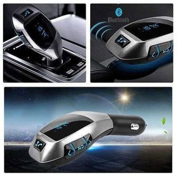 Автомобільний FM трансмітер модулятор FM FM трансмітер модулятор авто MP3 Bluetooth H20+BT 00017025 фото