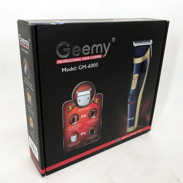 Машинка для стрижки Gemei GM-6005, Многофункциональная аккумуляторная машинка для стрижки 00015214 фото