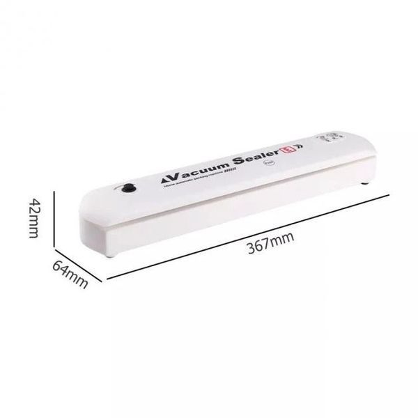 Вакуумний пакувальник VACUUM SEALER LP-11 (S+) нова модель дві кнопки. Колір: білий 00020309 фото