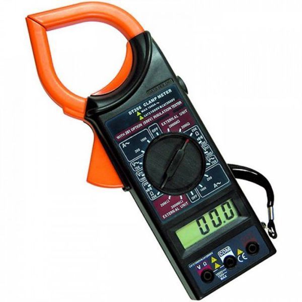 Цифровий Мультиметр DT 266C DIGITAL Токові кліщі мультитестер тестер, Тестер для електрика 00017261 фото