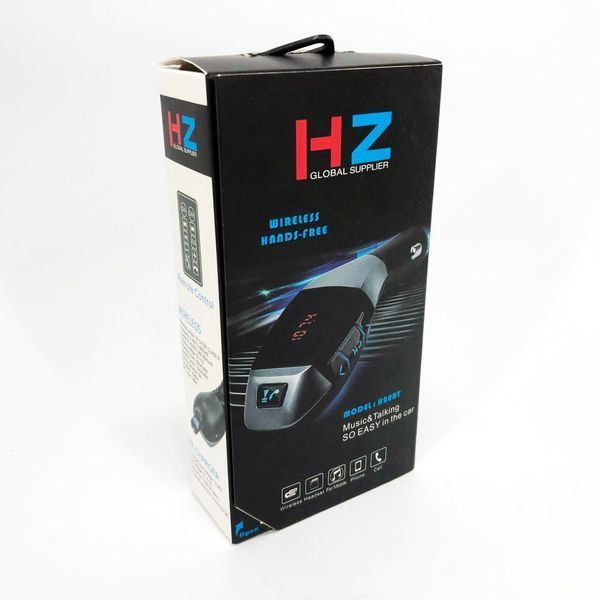 Автомобільний FM трансмітер модулятор FM FM трансмітер модулятор авто MP3 Bluetooth H20+BT 00017025 фото