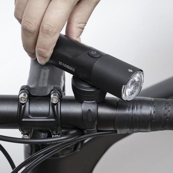Велофара потужна leadbike m02-osram 400lm, фара led для велосипеда, фара велосипедна передня 00016793 фото