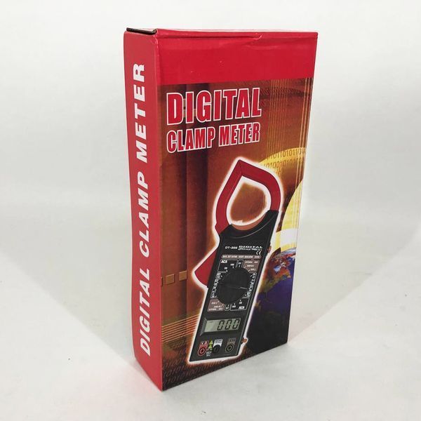 Цифровий Мультиметр DT 266C DIGITAL Токові кліщі мультитестер тестер, Тестер для електрика 00017261 фото