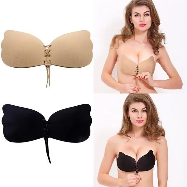 Бюстгальтер-невидимка Fly Bra лифчик без бретелей на шнуровке 00014574 фото