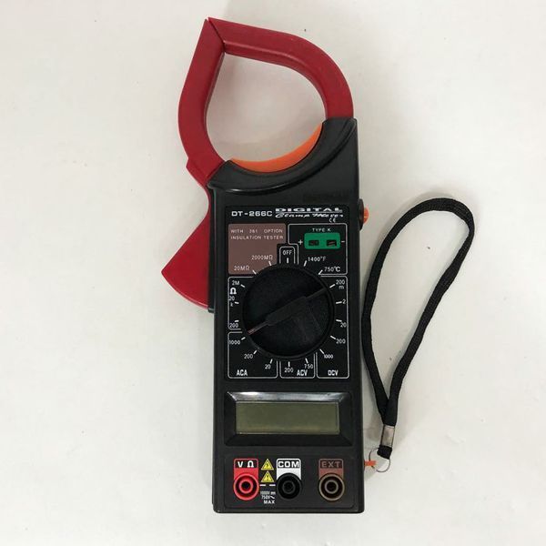 Цифровий Мультиметр DT 266C DIGITAL Токові кліщі мультитестер тестер, Тестер для електрика 00017261 фото