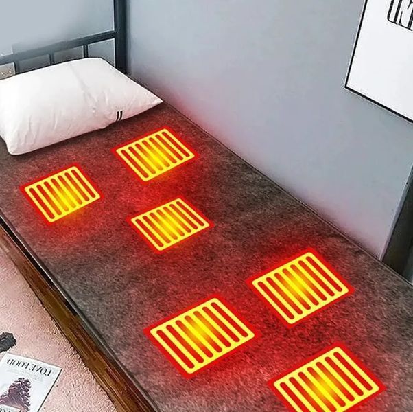 Електропростирадло від повербанку 160*80 см Килим з підігрівом на USB 00013066 фото