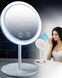 Настільне косметичне дзеркало з LED підсвічуванням та вентилятором Beauty Breeze Mirror 00015586 фото 1