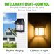 Вуличний світильник Solar Interaction Wall Lamp BK-888 із датчиком руху на сонячній батареї 00023084 фото 3