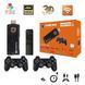 Игровая тв приставка game box 8k 8x m98 smart tv stick 64gb геймстик с геймпадами + 10000 встроенных игр 00017532 фото 1