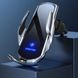 Автомобильный держатель S7 для телефона с беспроводной быстрой зарядкой flying wings. Цвет: серебряный 00017022 фото 4