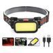 Фонарь налобный BL-008+COB (white+red), красный свет, водозащита, встроенный аккумулятор 00023194 фото 5