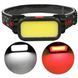 Фонарь налобный BL-008+COB (white+red), красный свет, водозащита, встроенный аккумулятор 00023194 фото 3