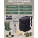 Тактический рюкзак Tactic 1000D для военных, охоты, рыбалки, походов, путешествий и спорта. Цвет: черный 00018454 фото 11