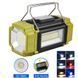 Ліхтар переносний LS-228-LED WHITE+RED+BLUE+YELLOW, Ліхтар для кемпінгу з вбудованим зарядним пристроєм 00023314 фото 1