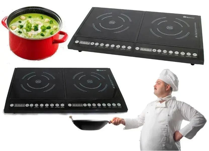 Електроплита Domotec MS-5862 00021419 фото