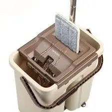 Швабра с ведром и самоотжимом Триумф, Spin Mop Scratch Cleaning 360, швабра лентяйка 00014116 фото